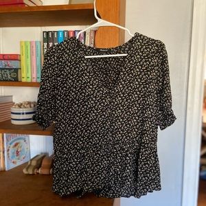 Madewell Floral Blouse